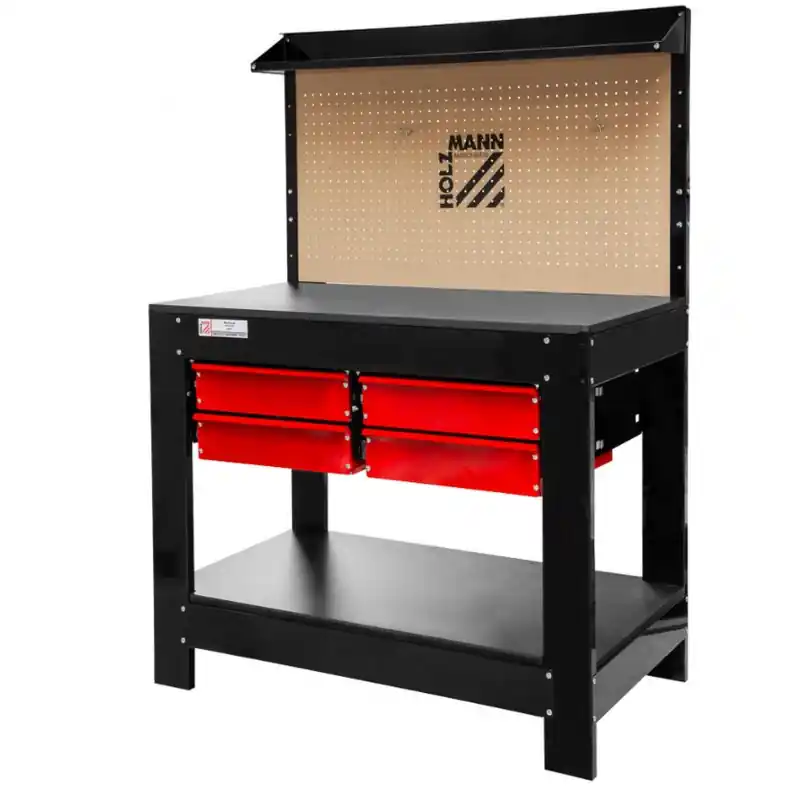 Holzmann Werkstatttisch (200kg/1125x580mm) WT37 Wochenendangebot