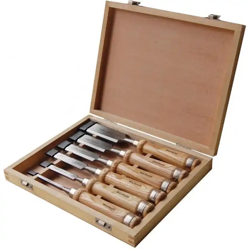 Abverkauf Holzmann Flachmeißel-Set (6-teilig) SES6TLG