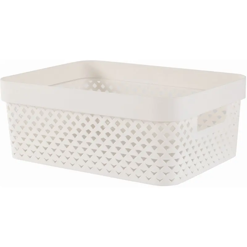Online Kaufen CURVER PURE 11L Körbchen 35,6 x 26,6 x 13,6 cm, beige 01421-X64