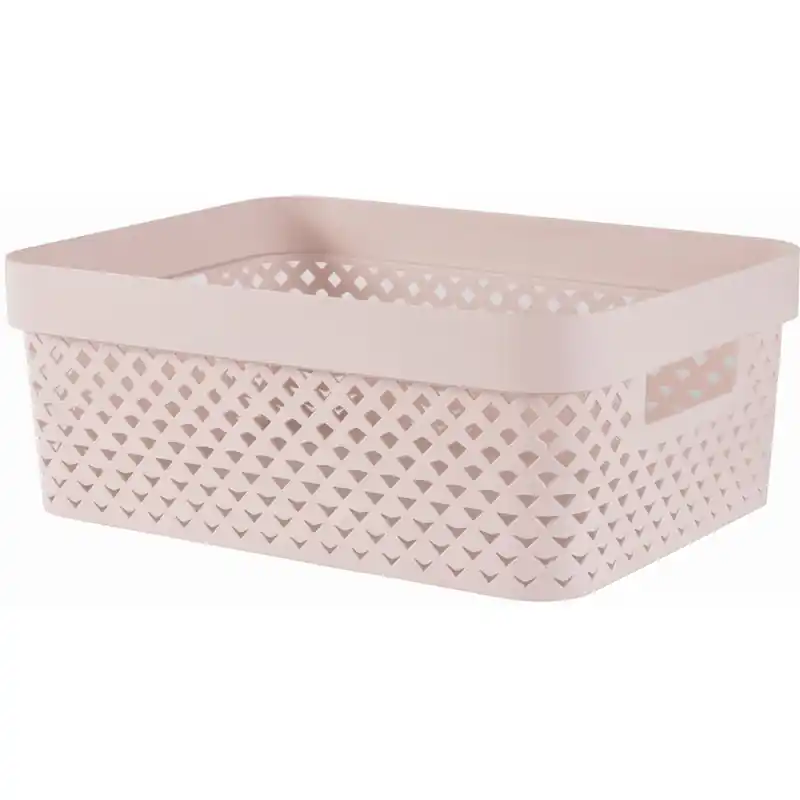 Schnäppchen CURVER PURE 11L Körbchen 35,6 x 26,6 x 13,6 cm, rosa 01421-Q70