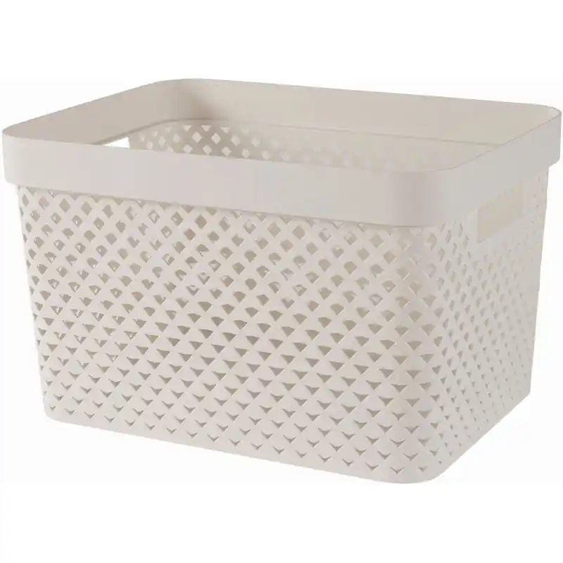 CURVER PURE 17L Körbchen 35,5 x 26,2 x 21,9 cm, beige 01420-X64 Nur Für Kurze Zeit