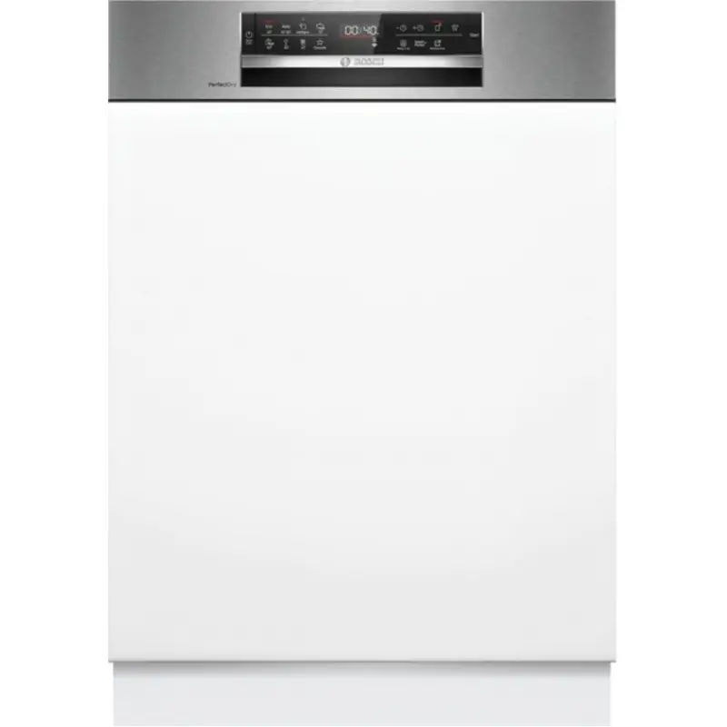 Bosch Serie 6 Teilintegrierter Geschirrspüler 60 cm Gebürsteter Stahl SMI6ZCS16E Sonderangebot
