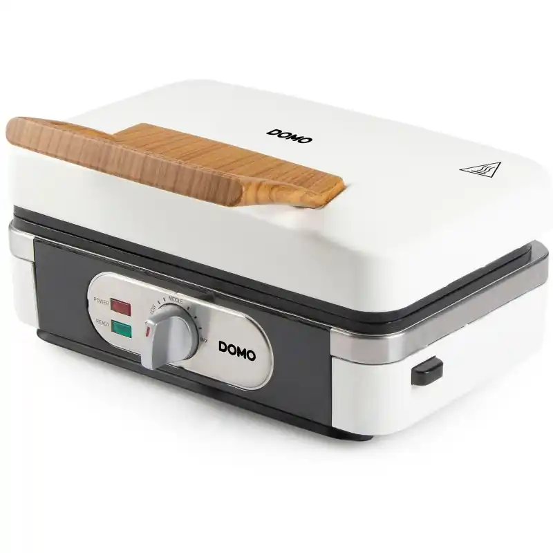 Must-Have DOMO Sandwichmaker – Grill – Waffeleisen – 3-in-1 (1100 W), weiß DO9277C