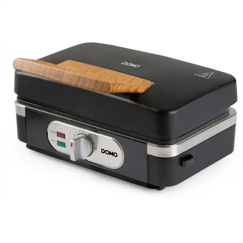 DOMO Sandwichmaker – Grill – Waffeleisen – 3-in-1 (1100 W), schwarz DO9278C Super-Preis