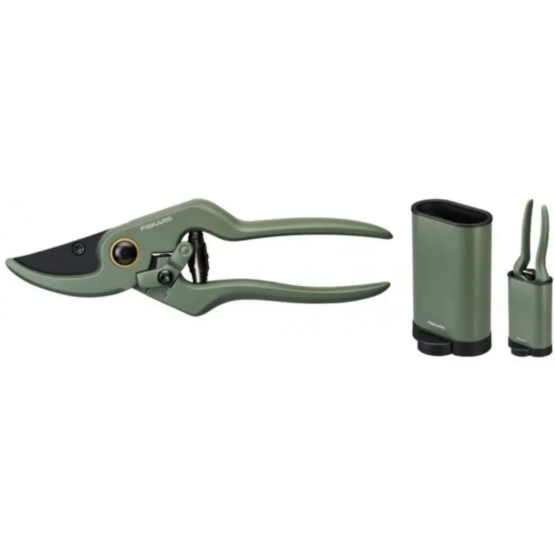 Fiskars Plant Care Gartenschere mit Hülle, 24 cm 1075314 Preisknaller