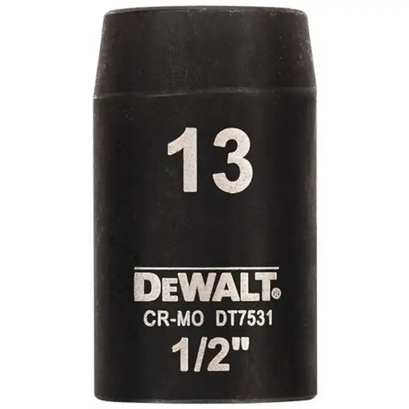 DeWALT DT7531-QZ Extreme Impact Steckschlüssel kurz 13mm 1/2 Schlagfest Jetzt Kaufen