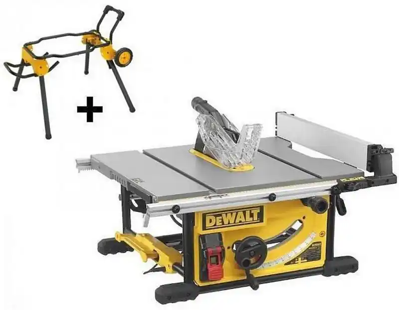 DeWALT DWE7492S – Tischsäge mit mobilem Stand für präzise Schnitte Schnäppchen