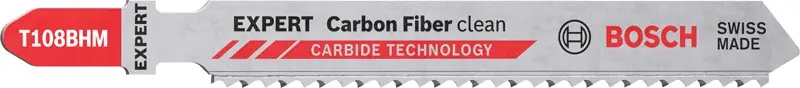 Wochenendangebot BOSCH EXPERT ‘Carbon Fiber Clean’ T 108 BHM Stichsägeblatt, 3 Stück 2608900565