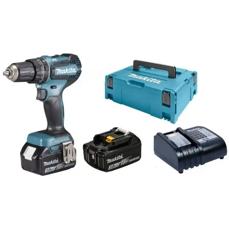 Echt Makita DHP485SFJ Akku-Schlagschrauber LXT (18V/2x3,0 Ah) Makpac