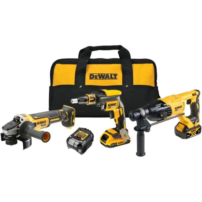 DCK308DM-QW Akku-Kombi-Set (DCF620+DCH133+DCG405+18V/1x 2.0/4.0Ah) Tasche Heißes Angebot