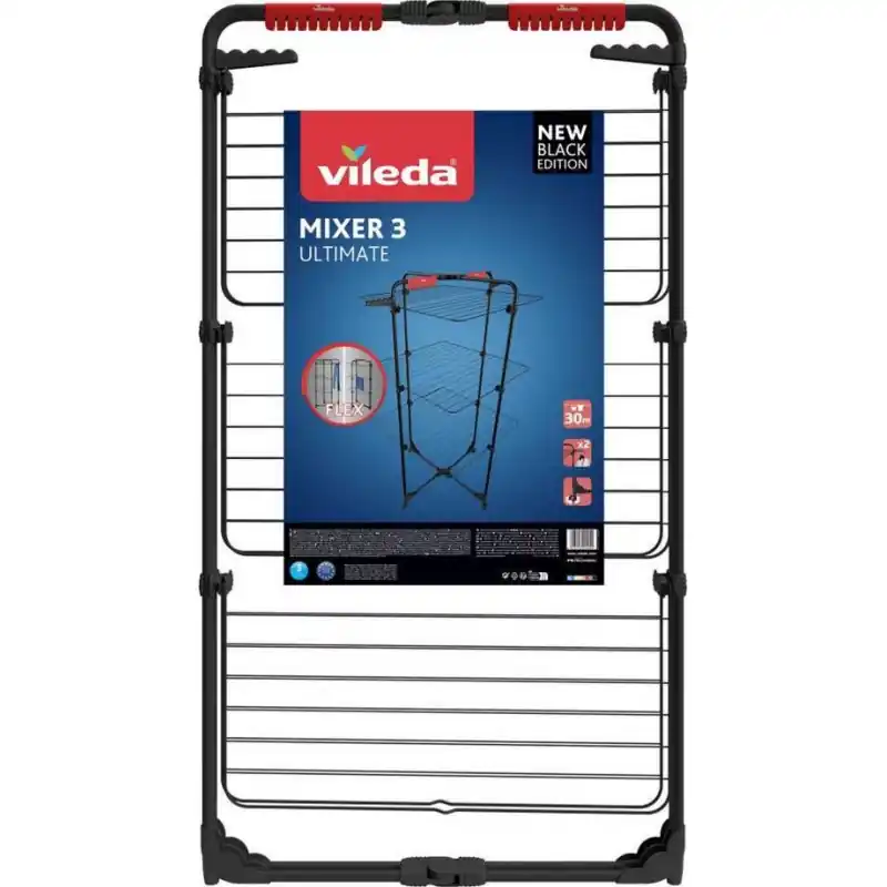 VILEDA Mixer 3 Ultimate Indoor-Turmwäschestände 174077 Geprüft