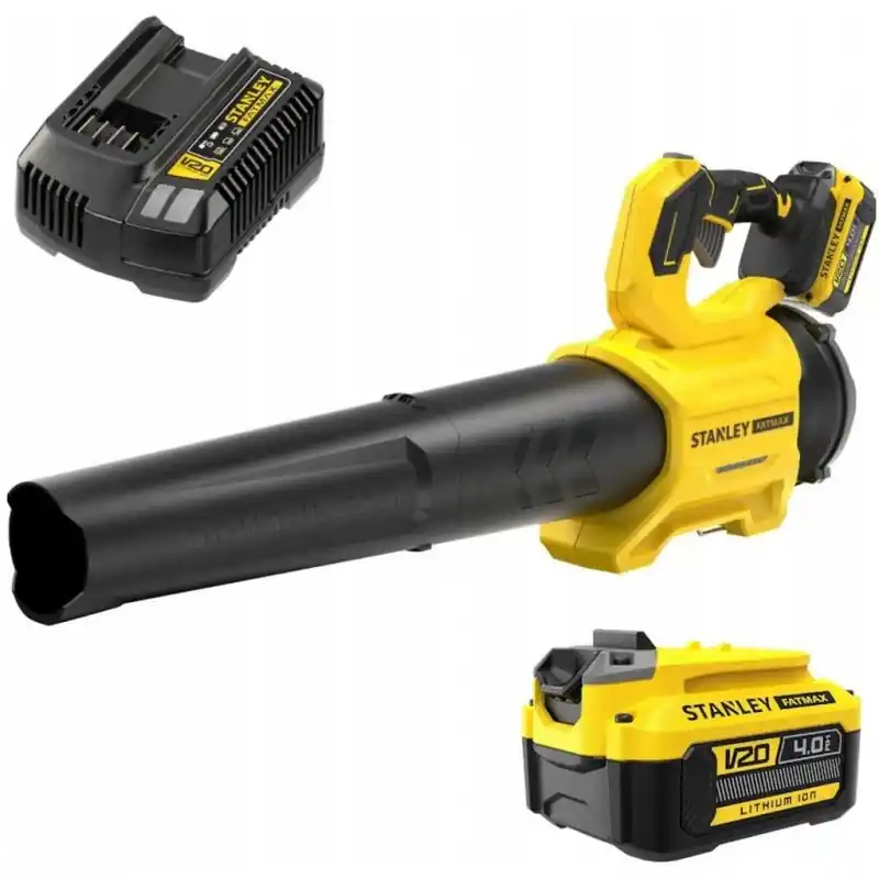 Zertifiziert Stanley SFMCBL730M1-QW FatMax V20 Bürstenloser Laubbläser (18V/1x4.0Ah)