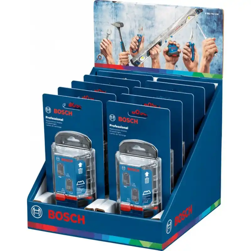 Preisknaller BOSCH Multipack - 10x Set mit 50 Ersatzklingen 1600A02YB1