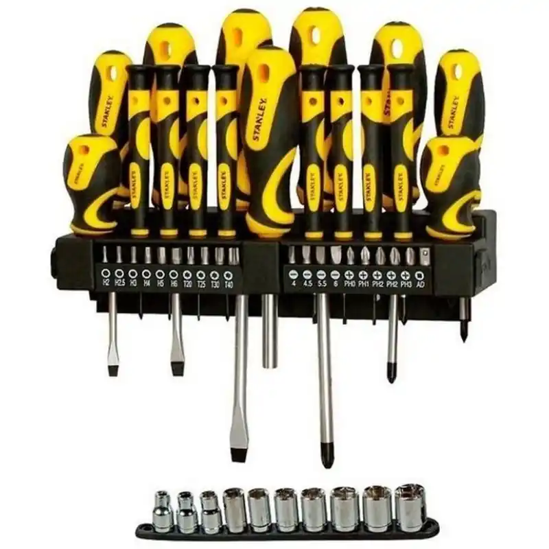 Stanley STHT0-62146 Schraubendreher-Set 47-tlg. Neu