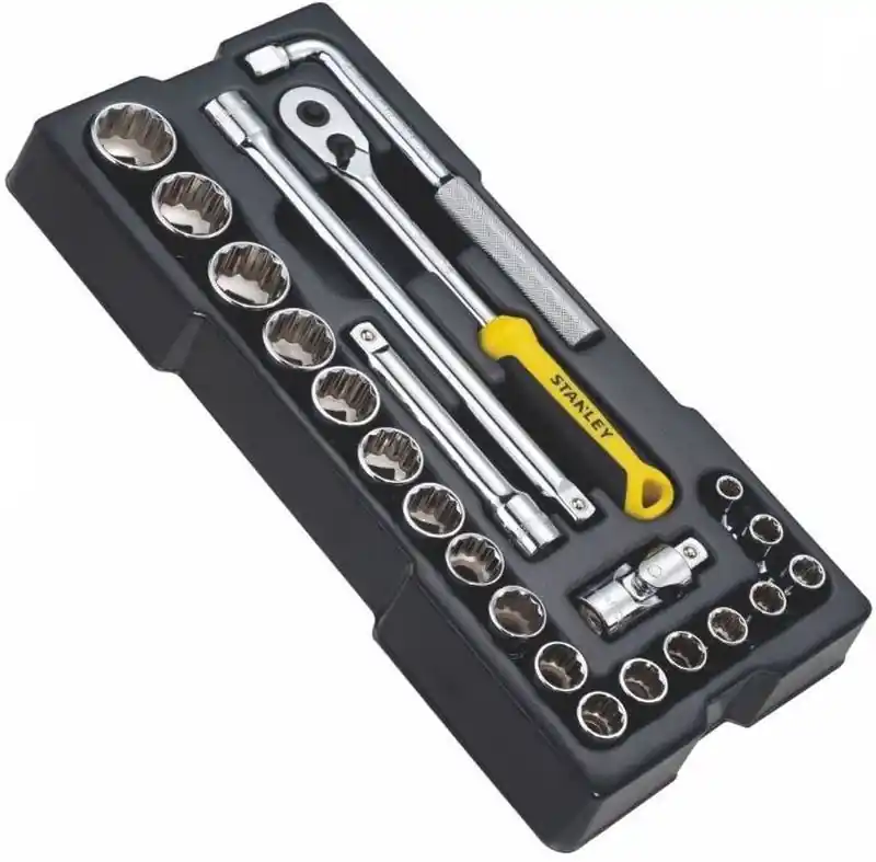 Online Kaufen Stanley STMT1-74726 1/2" 12-Punkt-Steckschlüssel Modul, 23-tlg