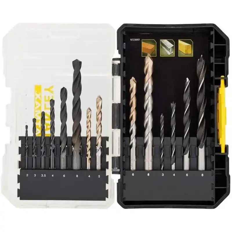 Meistverkauft Stanley STA88561-XJ FatMax 14-teiliges Bohrer-Set (HSS-Bohrer, Steinbohrer und Holzbohrer)