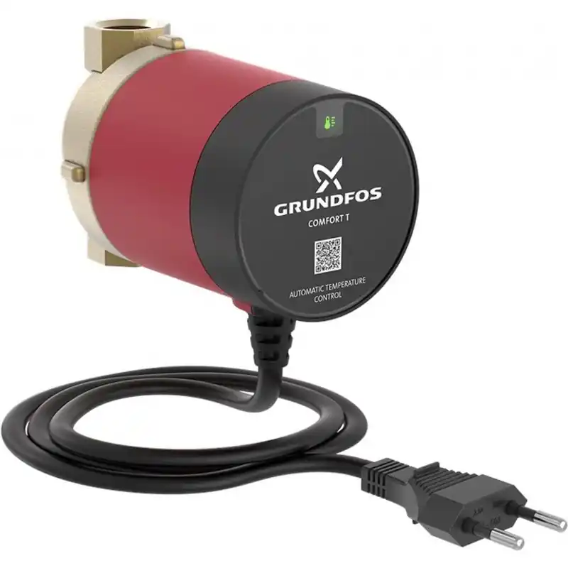 Expressversand Grundfos COMFORT 15-14 B T – Zirkulationspumpe für sofortiges Warmwasser 93094997