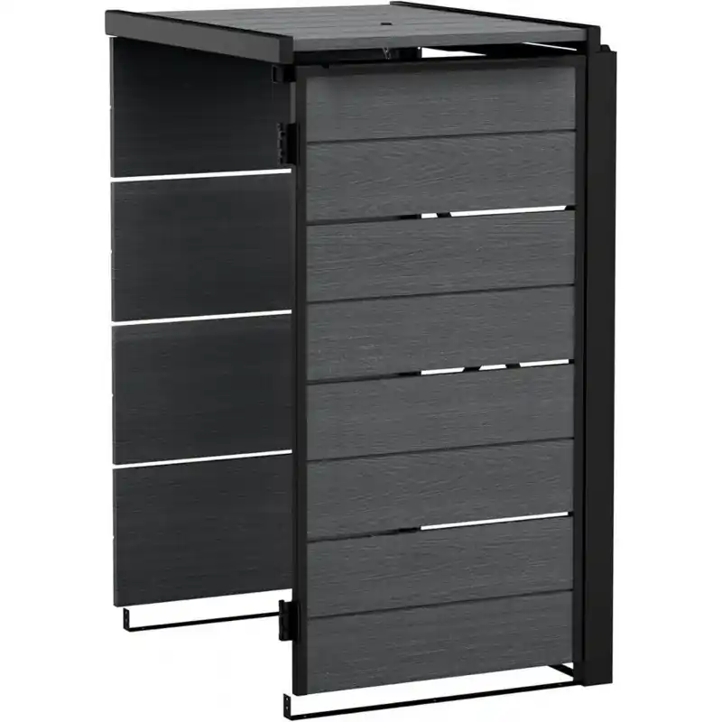 Knallerangebot KETER HIDE AWAY 240L Erweiterung für Mülltonnenbox, 67,8 x 84,3 x 121,2 cm, grau 17213791