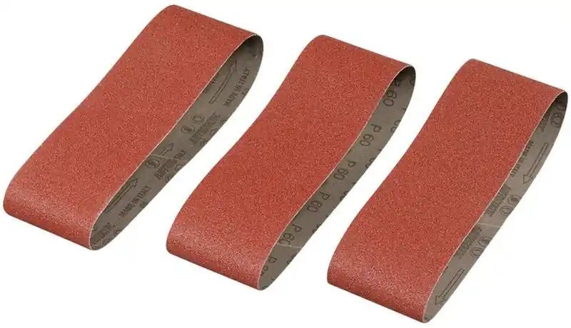 Stanley STA33186-XJ Schleifbänder 75x533mm, P60, 3 Stück Solange Der Vorrat Reicht