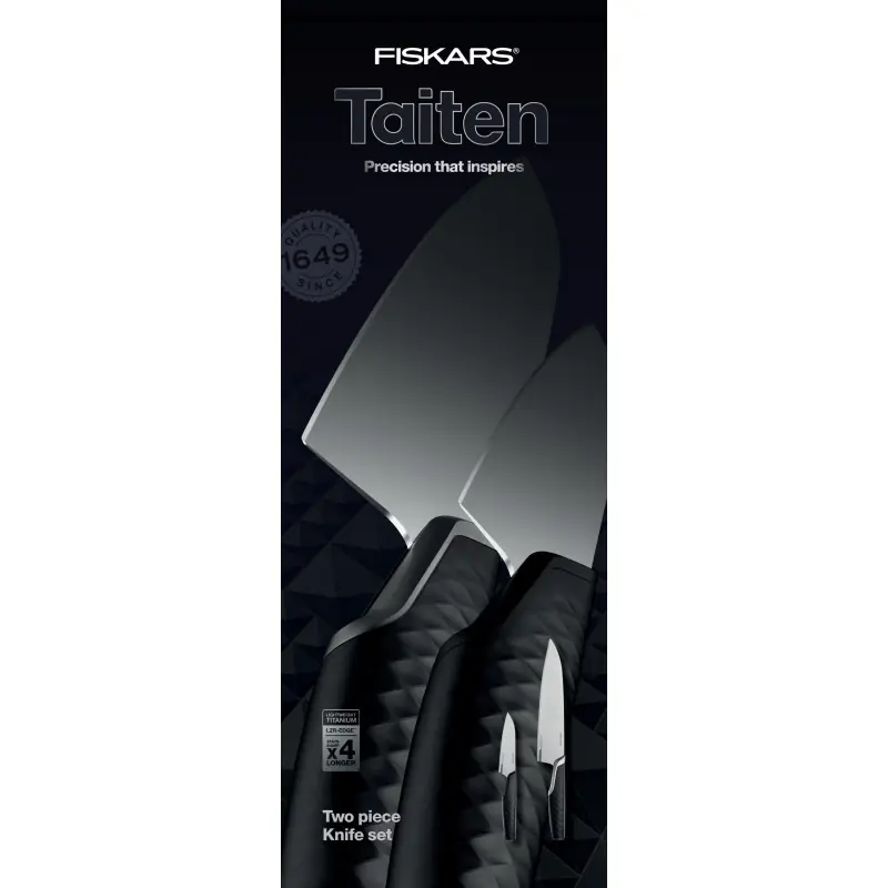 Fiskars Messerset 2 Stück 1066834 Highlight