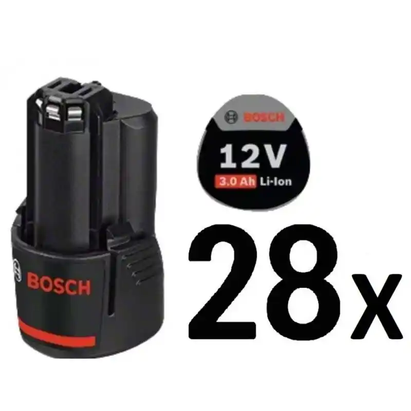 Jetzt Bestellen BOSCH 28x GBA 12V 3.0Ah PROFESSIONAL Akku 0602496012