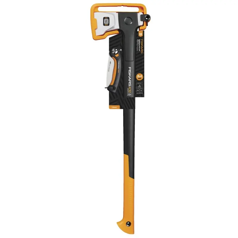 Sichere Zahlung Fiskars Set Axt X32 Klappsäge 1075435