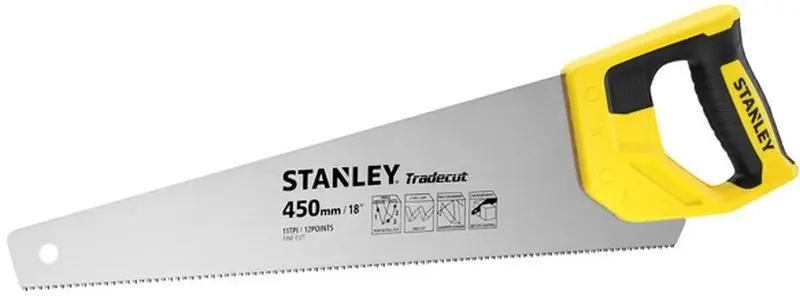 Ausverkauf Stanley STHT20355-1 Tradecut Handsäge 11TPI x 450mm