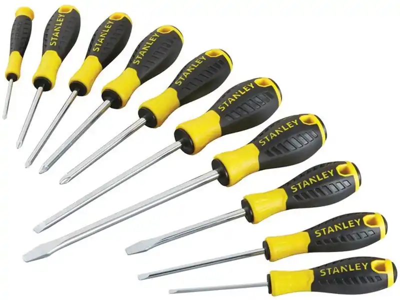 Stanley STHT0-60211 Essential Schraubendreher-Set, 10-teilig Markenware