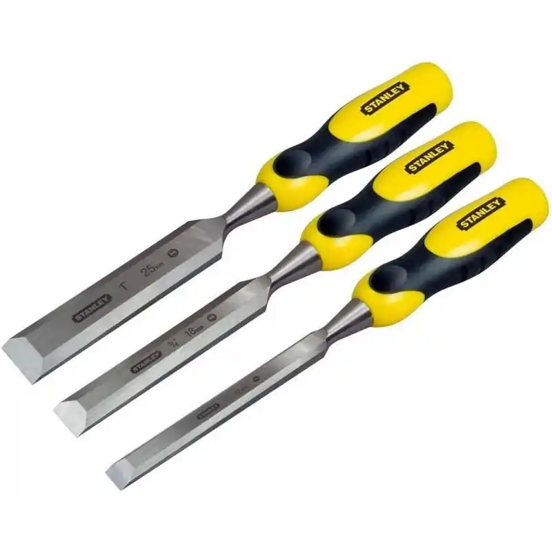 Jetzt Kaufen Stanley 2-16-883 DynaGrip Stechbeitel-Set, 3-teilig (12, 18, 25mm)