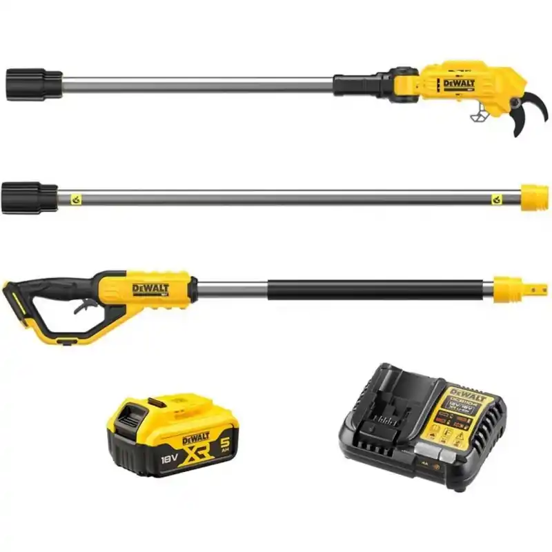 Sichere Zahlung DeWALT DCMPP569P1-QW Akku-Stabastschere XR, (18V/1× akku 5,0 Ah)