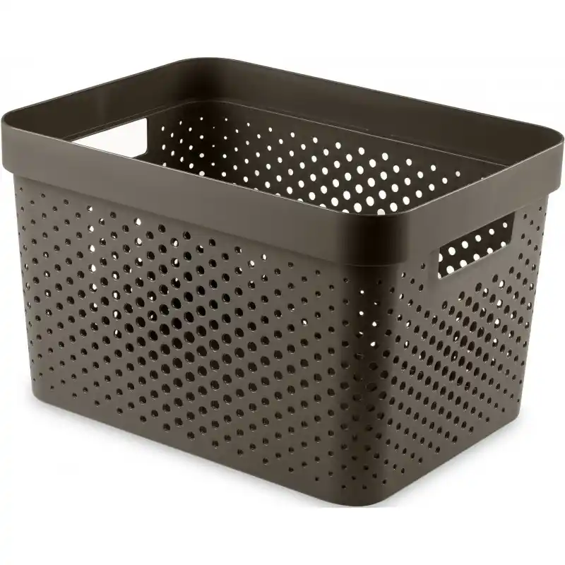 CURVER INFINITY 17L Aufbewahrungsbox 36 x 27 x 22 cm, braun 04740-C74 Sonderangebot