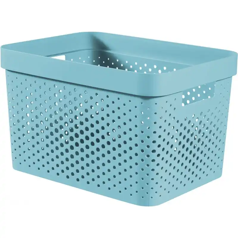 CURVER INFINITY 17L Aufbewahrungsbox 36 x 27 x 22 cm, blau 04740-W19 Preiswert