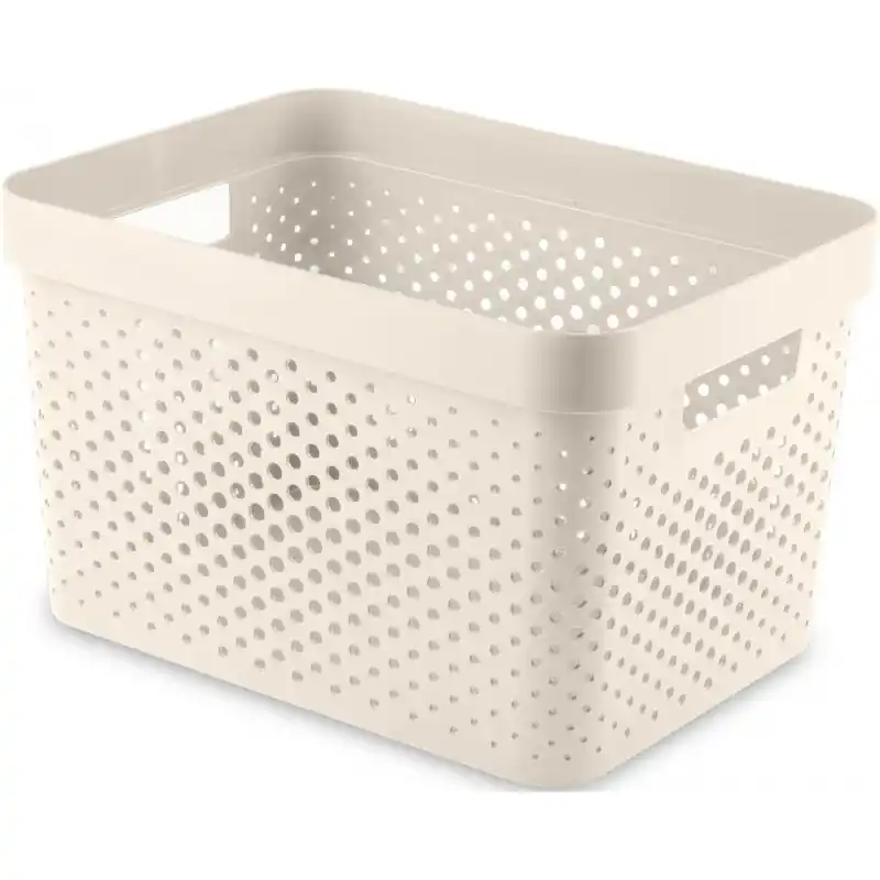CURVER INFINITY 17L Aufbewahrungsbox 36 x 27 x 22 cm, creme 04740-X64 Schnäppchen