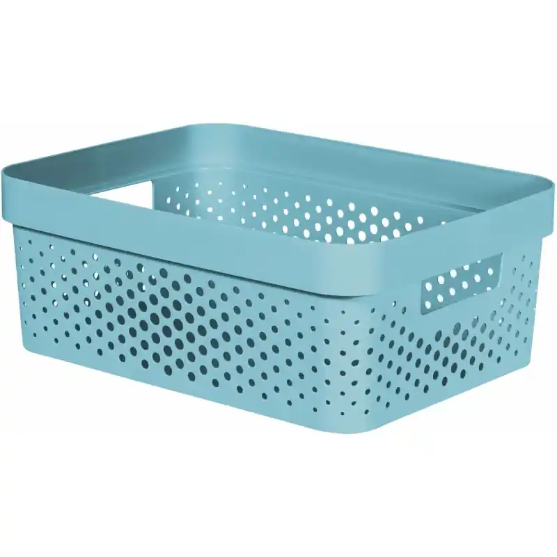 CURVER INFINITY 11L Aufbewahrungsbox 36 x 27 x 14 cm, blau 04750-W19 Schnäppchen
