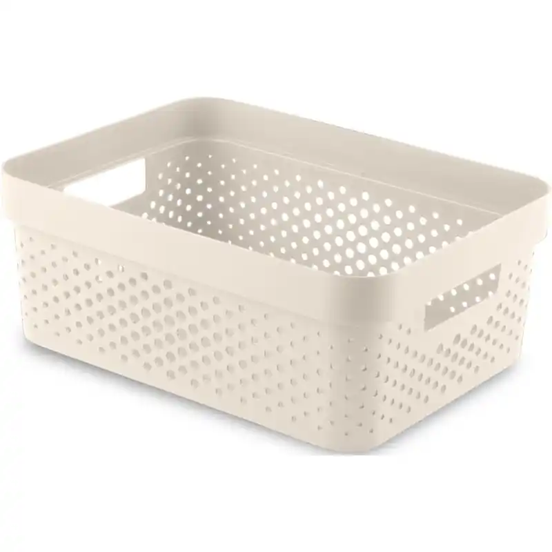 Solange Der Vorrat Reicht CURVER INFINITY 11L Aufbewahrungsbox 36 x 27 x 14 cm, creme 04750-X64