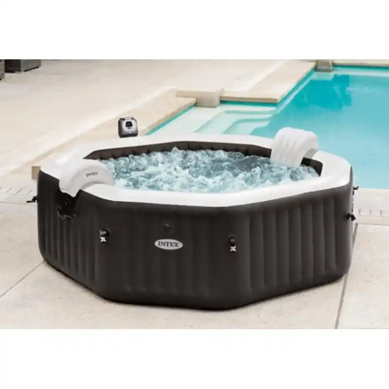 Billig B-WARE INTEX Jet Bubble Spa Deluxe Octagon Whirlpool 28458 AUSVERPACKT, GETESTET