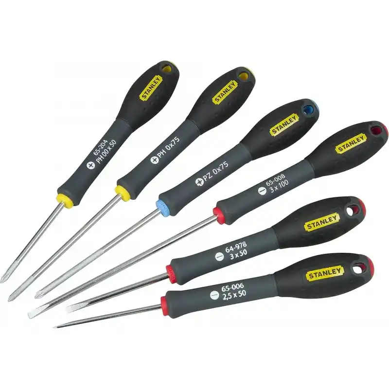 Stanley 0-65-492 FatMax Schraubendreher-Set, 6-teilig Ausverkauf