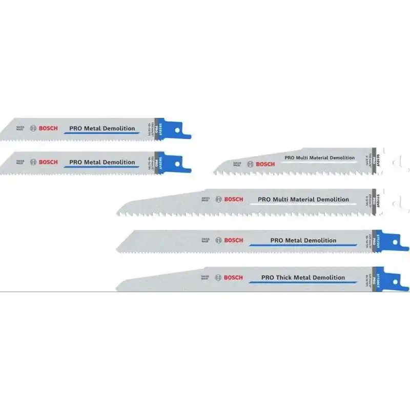 Saisonangebot BOSCH PRO Demolition Säbelsägeblatt Set, 6-tlg. 2607011820