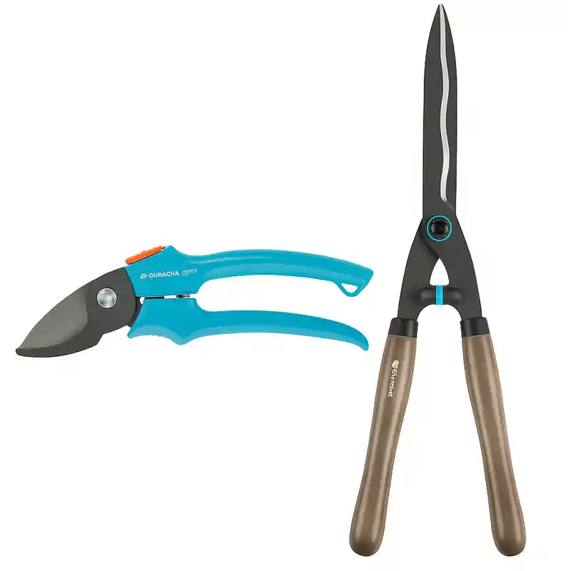 Gardena NatureCut Heckenschere 12300-20 + Classic Gartenschere 8754-20, 12300-30 Saisonangebot