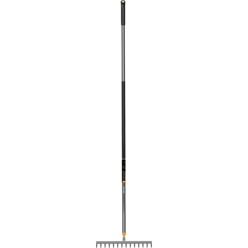 Sonderaktion Fiskars Ergonomic Bodenharke mit gebogenem Griff 1077112