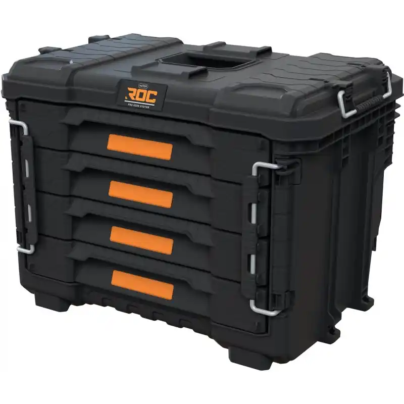 Sonderaktion KETER ROC PRO GEAR 2.0 Box mit 4 Schubladen XL 56,5x37,5x41,3 cm 17212782