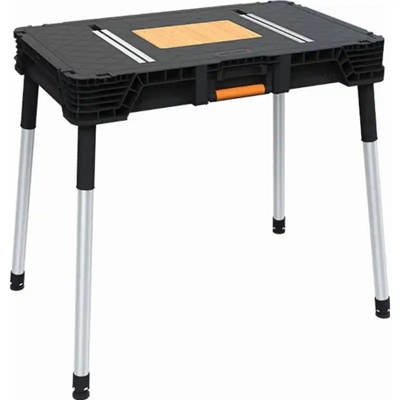 Schnäppchen KETER ROC PRO GEAR Klappbare Werkbank 88x55,4x11,2 cm 17213476