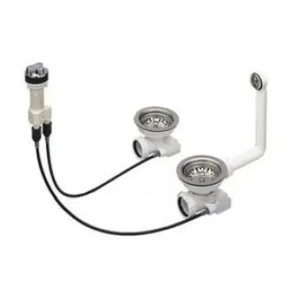 Günstig Blanco Siphon für Lexa Spülen, 2×3,5" 221496