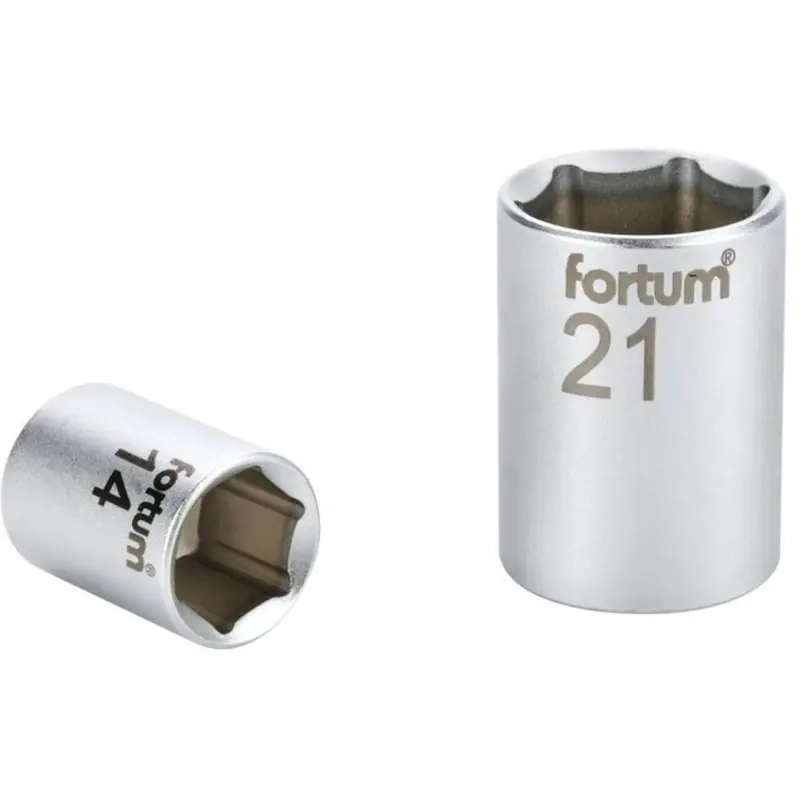 Aktuell FORTUM Stecknuss 1/2", 9 mm, Länge 38 mm, 61CrV5, 4700409