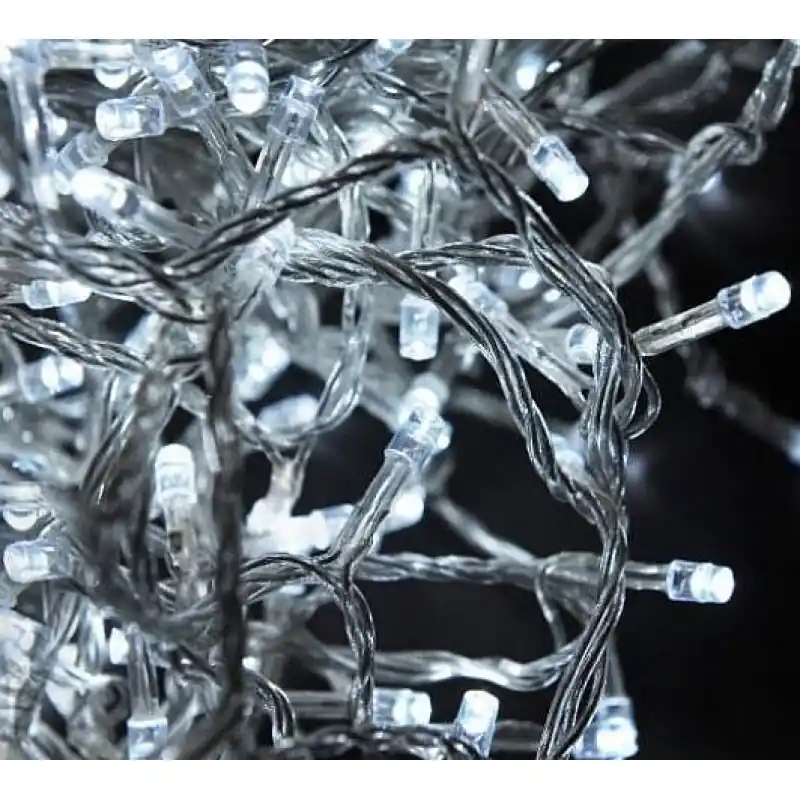 ZCZ Weihnachtslichterkette, weiß, 200 LED VS465 Neu