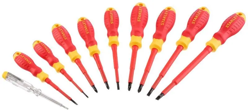Stanley STHT60032-0 VDE-Schraubendreher-Satz (Schlitz+PZ+PH+Tester), 10-teilig Top-Angebot