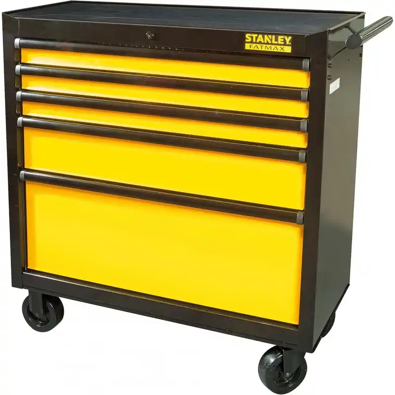 Stanley FMHT0-74027 FatMax Werkstattwagen mit 5 Schubladen 900mm Schnäppchen