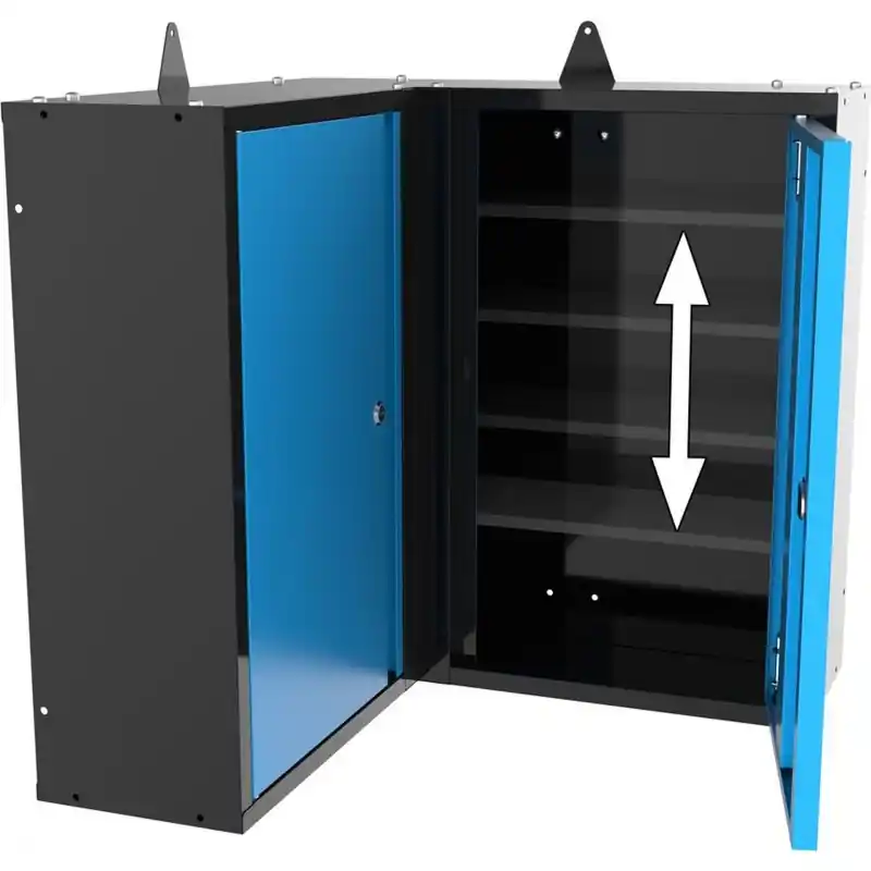 Neue Kollektion GÜDE GWES 2TE Wandeckschrank 40467