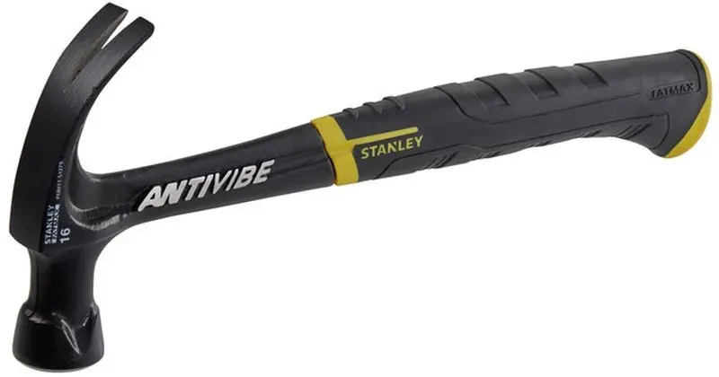 Stanley FMHT1-51275 FatMax AntiVibe Klauenhammer, gebogene Klaue, 453g Neue Ware