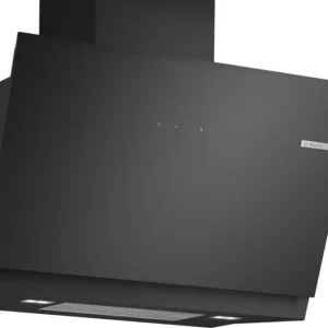 Billig Bosch Serie 6 Wandesse 80 cm Klarglas schwarz bedruckt, Schwarz DWK81AN60